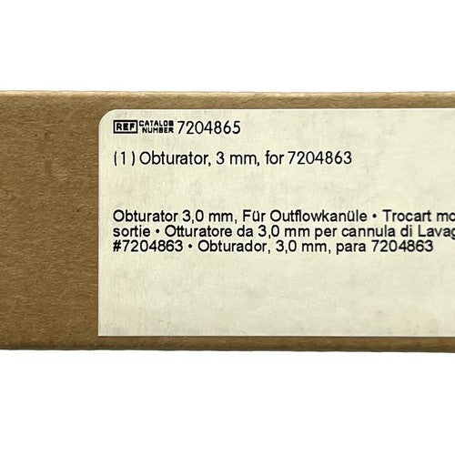 DYONICS REF 7204865, Obturator, 3 mm, for 7204863
