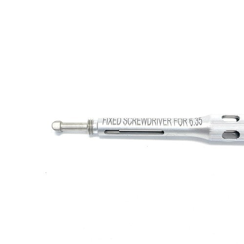 Medtronic 7486281 Fixed SCREWDRIVER, 6.35mm INSTRUMENT