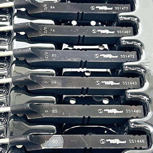 Stealth Surgical Instruments, K-Cervical Microdiscectomy Set Of 12 Curettes