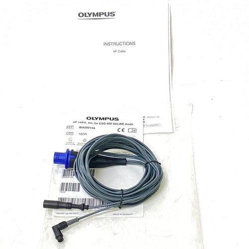 Olympus WA00014A Bipolar HF Cable, 4m, for ESG-400 Saline Mode