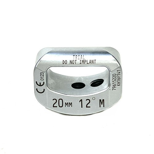 Medtronic Sofamor Danek 79615220, 20mm 12 Degree Trial
