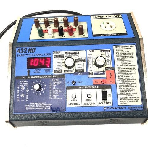 DYNATECH NEVADA 432HD SAFETY / ECG ANALIZER