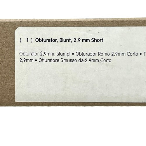 ACUFEX REF 3786 Obturator, Blunt, 2.9 mm Short