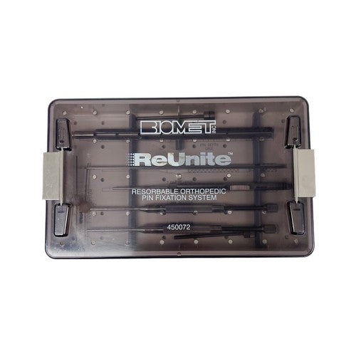 Biomet Reunite REF 450072 RESORBABLE ORTHOPEDIC PIN FIXATION SYSTEM