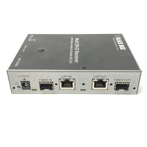 BLACK BOX CORP AC1104A Multi DVI-D Receiver with Stereo Audio & Pollable RS-232
