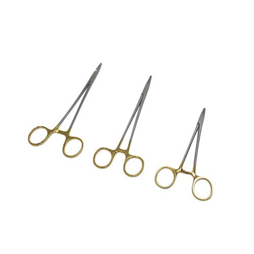 Aesculap/ Jarit/ V. Mueller BM015R /123-131/ CH2422 Needle Holder Instrument