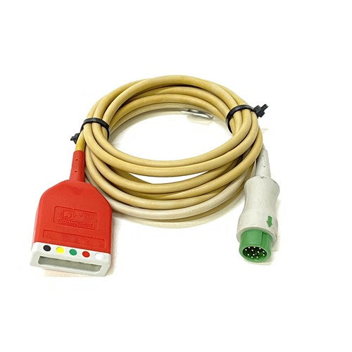 Mindray 0010-30-42723 12 pin 3/5 Lead ECG Cable