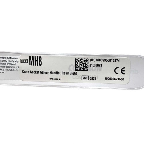 Hu-Friedy REF MH8, Cone Socket Mirror Handle, ResinEight