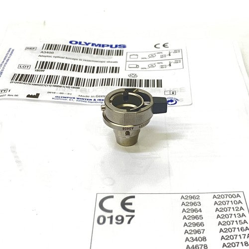 Olympus A3408 Adapter For Optical Forceps In Resectoscope Sheath