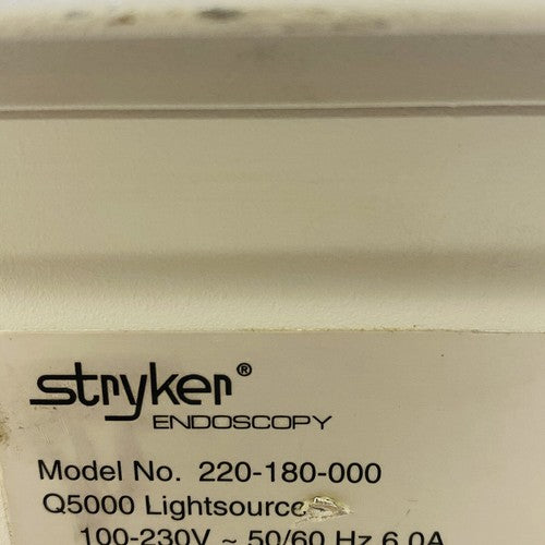 Stryker Q5000 ESST Endoscopy Light Source (for Parts)