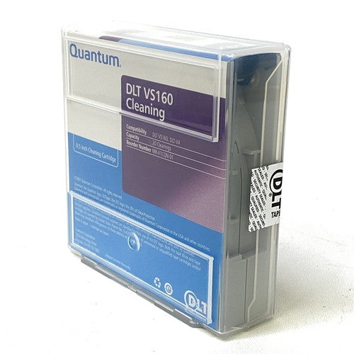 Quantum DLT-VS160 Cleaning Tape 0.5 Inch Cleaning Cartridge 20 Cleanings