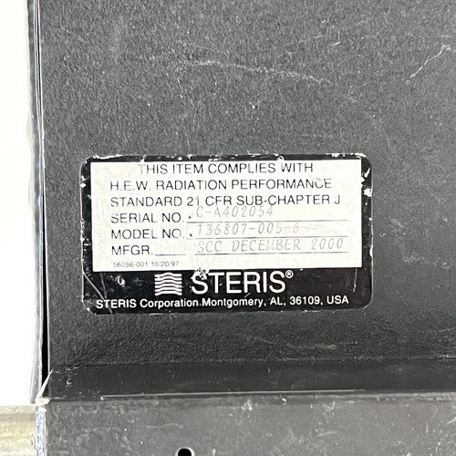 Steris Model 136807-005-6, Urological Operating Table Extension