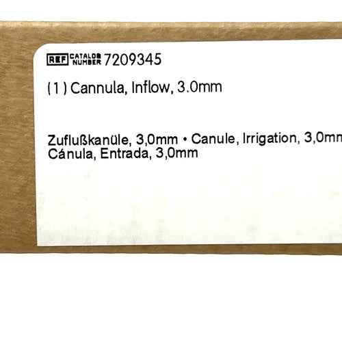 DYONICS REF 7209345, Cannula, Inflow, 3.0mm