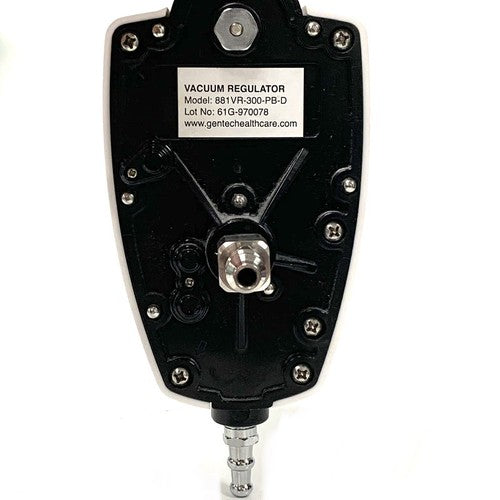 Gentec Model 881VR-300-PB-D, Intermittent Vaccum Regulator, 0-300 mmHg