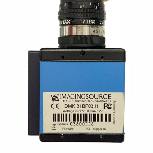 Imaging Source DMK 31BF03.H Pentax TV Lens 25mm 1:1.4  FireWire TV Lens