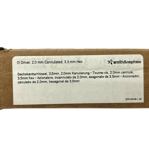 ACUFEX REF 7207268 Hex Driver, 2.0 mm Cannulated, 3.5 mm