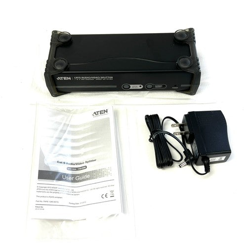 Philips Aten Model VS1504, Cat 5  Audio/Video Splitter, 1 to 4 VGA