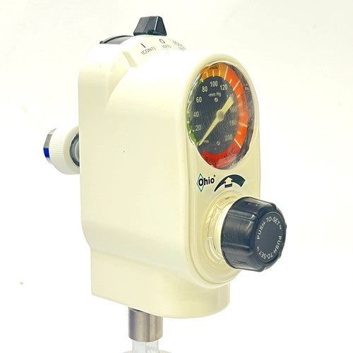 Ohio Medical Suction Regulator Unit Model 1251, 0-200mmHg
