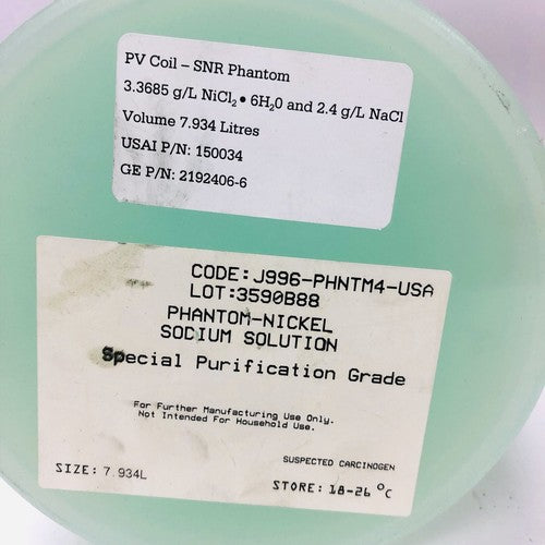 GE PV Coil-SNR Phantom GE Part No 2192406-6 USAI Part No-150034