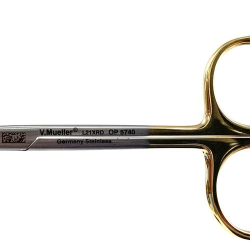 V. Mueller REF OP5740, Vital Knapp Strabismus scissors, L21XRD