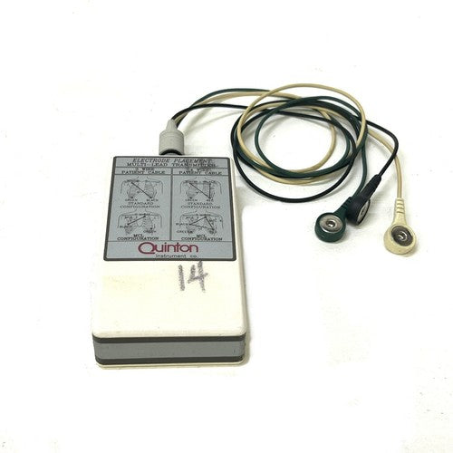 Quinton Q-Tel Digital Transmitter DT4000 w/ 3 Lead ECG Cable