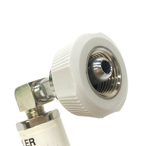 Precision Medical Fitting P/N 4358/7063/0309 Coupler,P-B,VAC 90D Elbow, Diss FHT