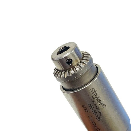 The Stryker 296-80-131 Jacob's Chuck 5/32" surgical hand piece attachment