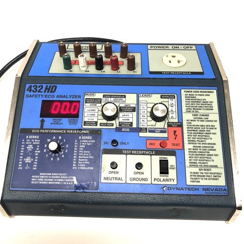 DYNATECH NEVADA 432HD SAFETY / ECG ANALIZER