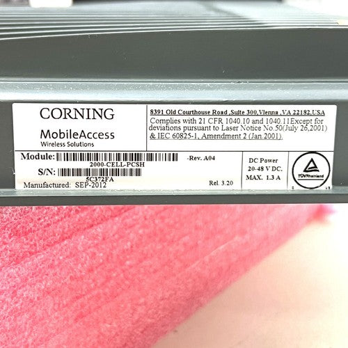 GE Corning Mobile Access 2000-CELL-PCSH,Dual-band Cell/PCS 1 port for MA2000 MRC