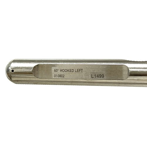 Acufex REF 010802, 60 Deg Left Hooked Scissors