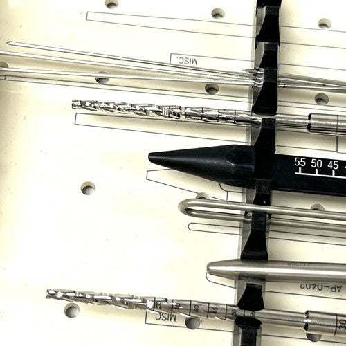 AcuMed AM-5040 Acutrak 4/5 Arthroscopic Cannulated Surgical Drill Set