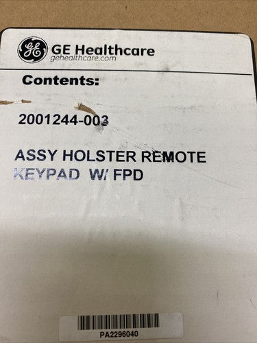 GE 2001244-003 Holster Remote Keypad Assembly w/FPD