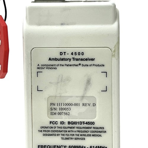 Datascope Model DT-4500 Ambulatory Transceiver, Frequency 608-614 MHz