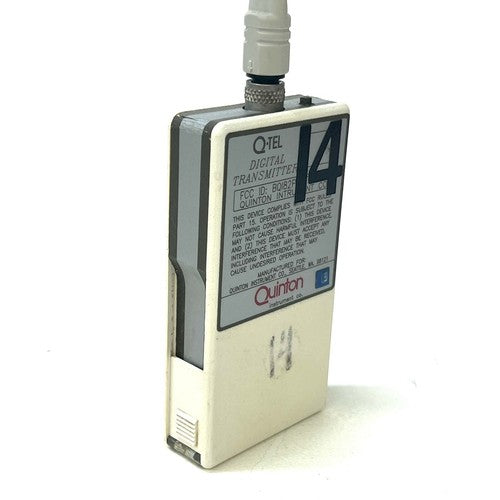 Quinton Q-Tel Digital Transmitter DT4000 w/ 3 Lead ECG Cable