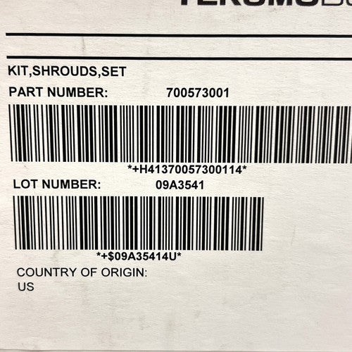 TerumoBCT P/N 700573001, Shrouds Kit Set