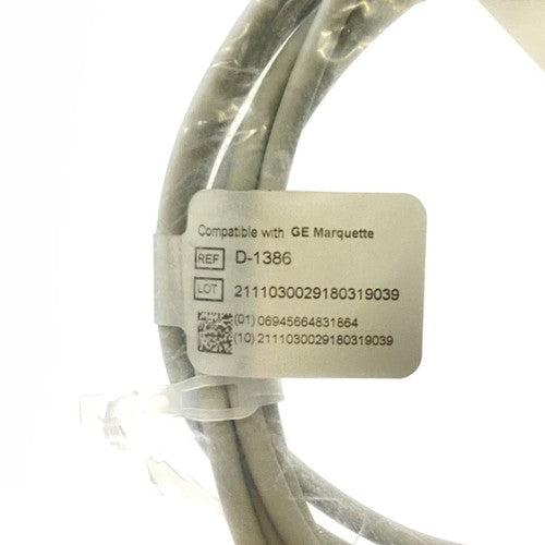 GE Marquette 3 Lead ECG Trunk For DIN Leads Compatible Lot Of 2