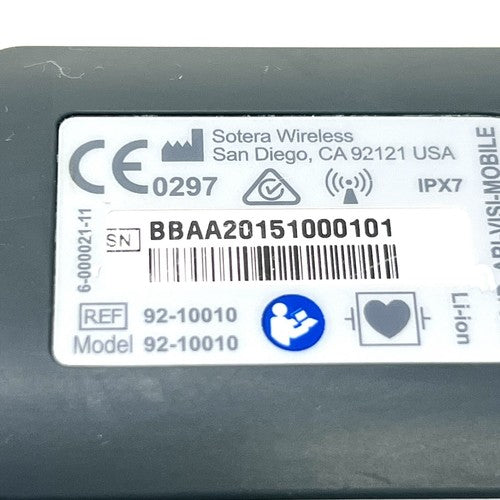 Sotera Wireless REF 92-10010 Portable Visi Mobile  Monitor