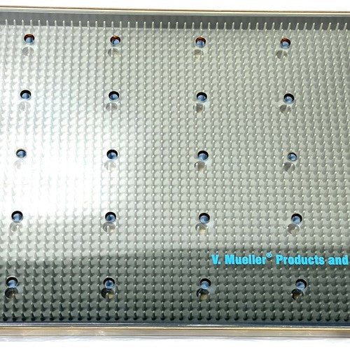 V. Mueller REF SU2990-080 Microsurgical Instrument Tray Base, Lid, & Mat