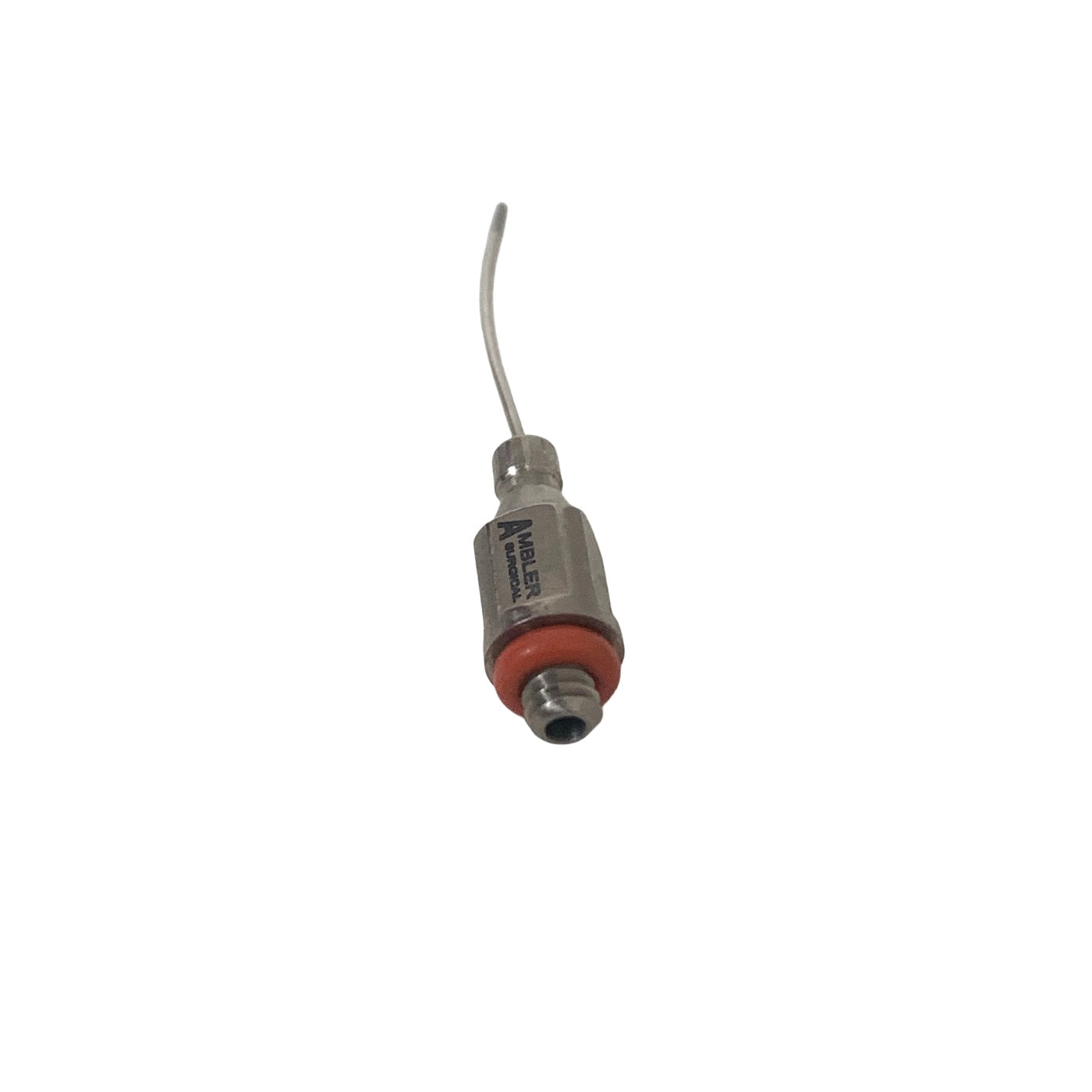 AMBLER REF 7652E Bimanual aspiration tip 23 gauge, curved shaft, 0.3mm single aspiration port