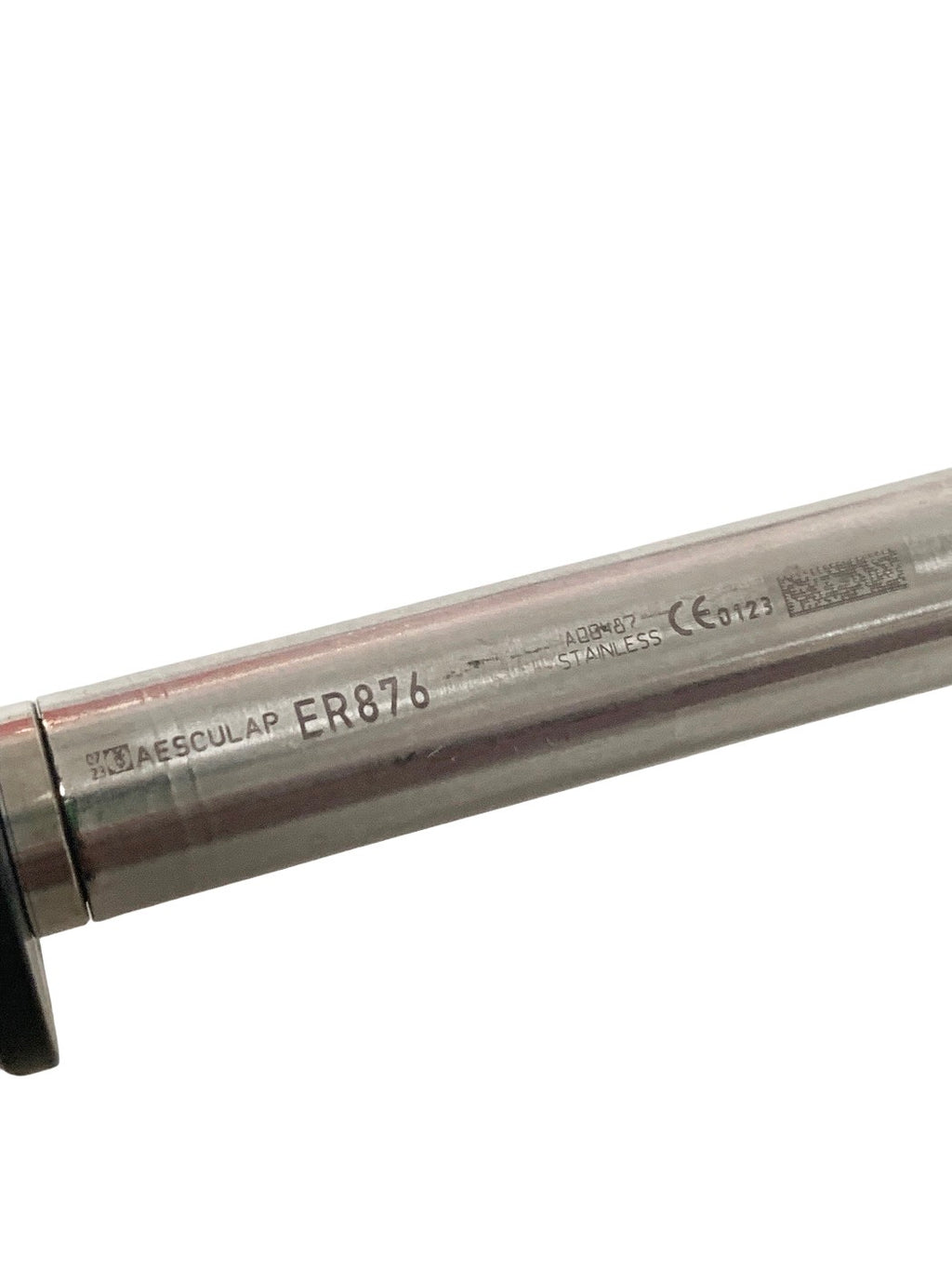 AESCULAP REF ER876, Irrigation Cannula, with two interchangeable cones, 350 mm (13 3/4"), curved