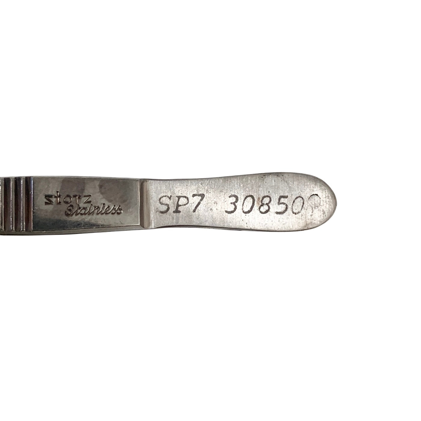 STORZ REF E2604 Francis Chalazion Forceps 17mm wide lower plate 3.8" Instrument