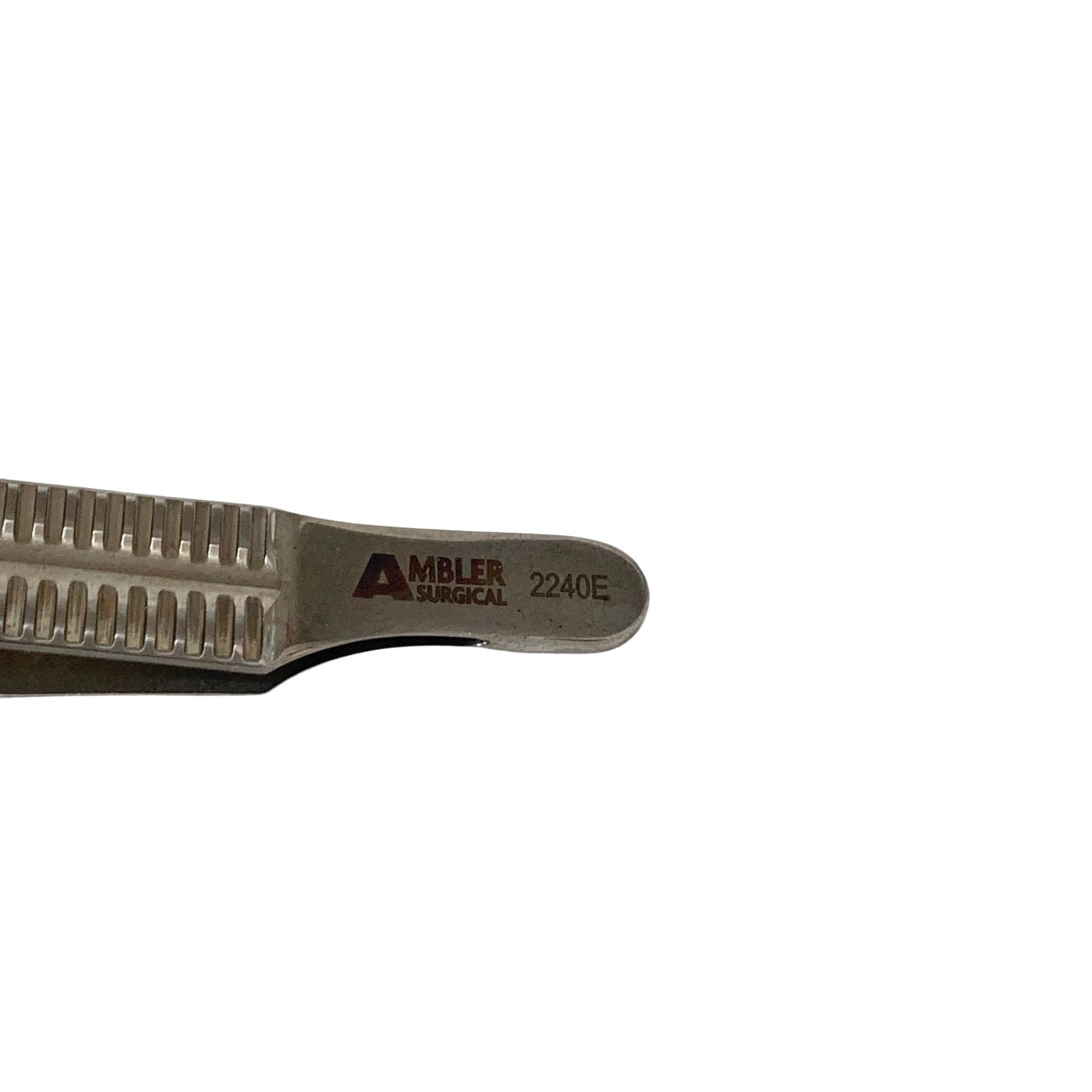 AMBLER REF 2240E Troutman-Barraquer colibri corneal forceps 2 7/8'',0.12mm 1x2 teeth set at 45º, flat handle