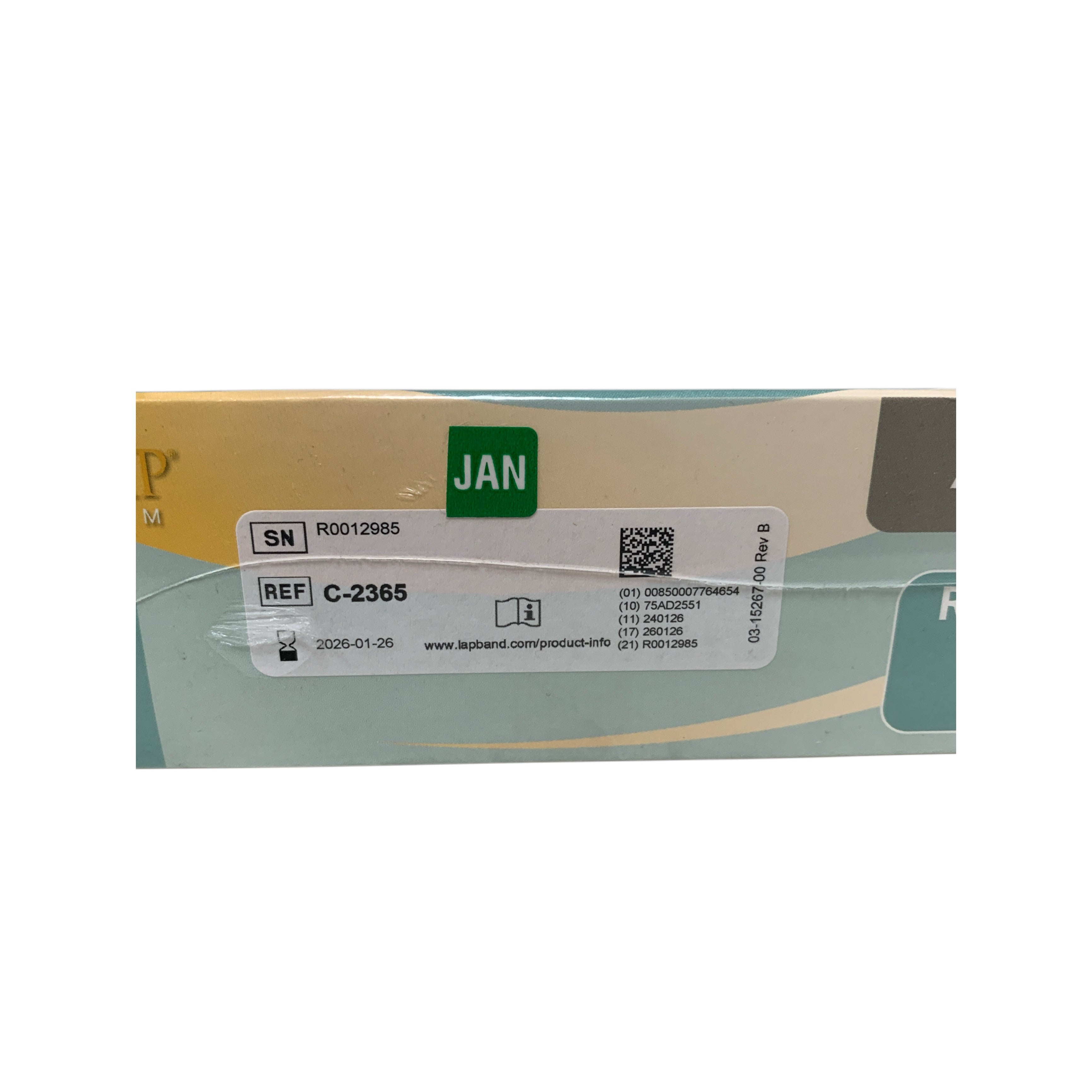 RESHAPE LIFESCIENCES REF C-2365 Lap-Band AP System AP Large with RapidPort EZ, Exp.2026/01