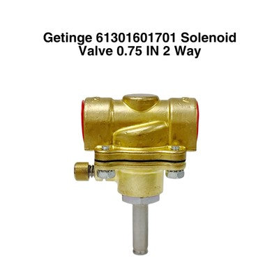 Getinge 61301601701 Solenoid Valve Only 0.75 IN 2 Way