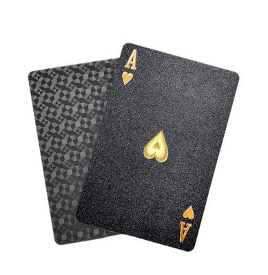 Diamond Waterproof Black Playing Cards, Deck Of Cards, HD, Poker Card,Black card