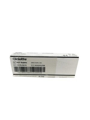 Verathon REF 0270-0674, GlideRite Rigid Stylet, (0803-0105 x 10)