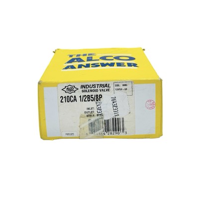 Alco Answer 210CA Solenoid Valve Coil W/ Valve As Is Parts