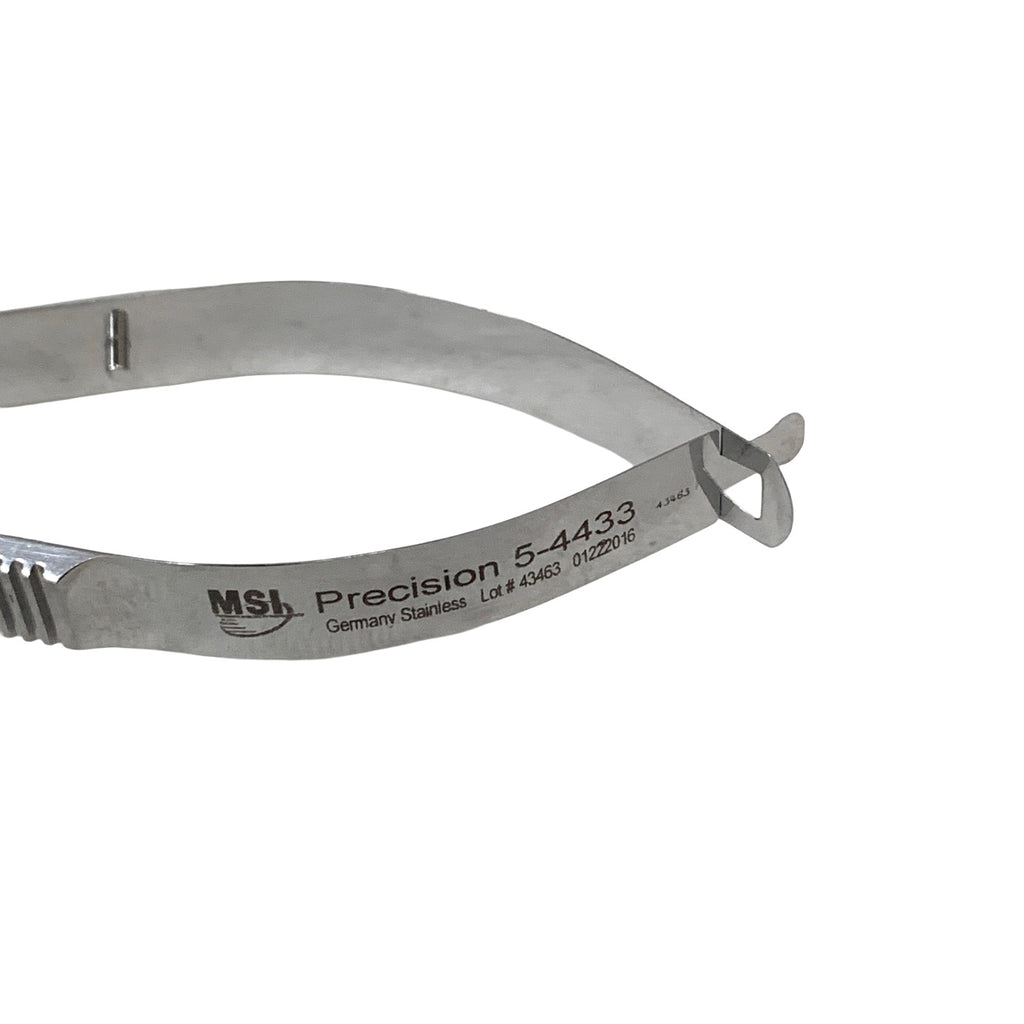 MSI REF 5-4433 Westcott Utility Scissors | 4.5" Curved Ophthalmic Surgical Scissors