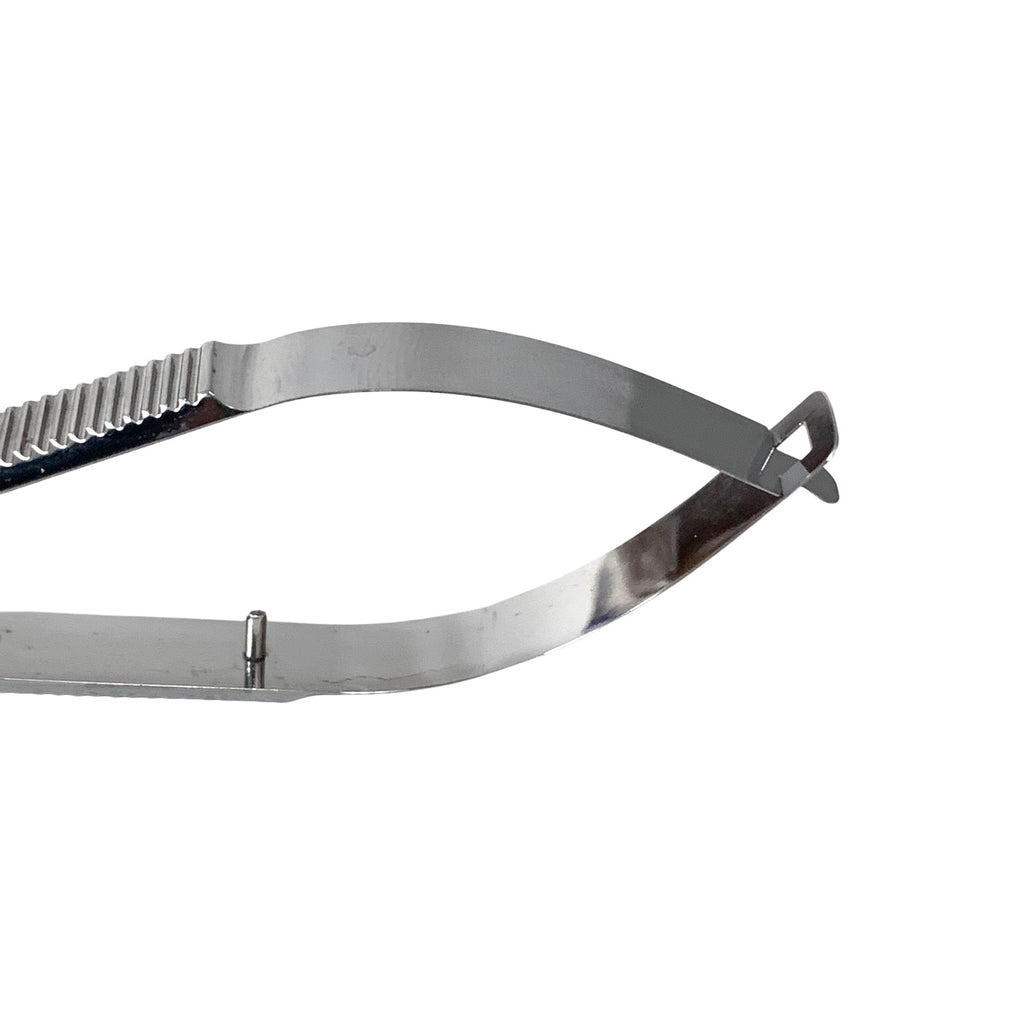 AMBLER REF 5609E Westcott stitch scissors 4 3/4'',slightly curved 21.0mm blades, sharp tips, flat handle