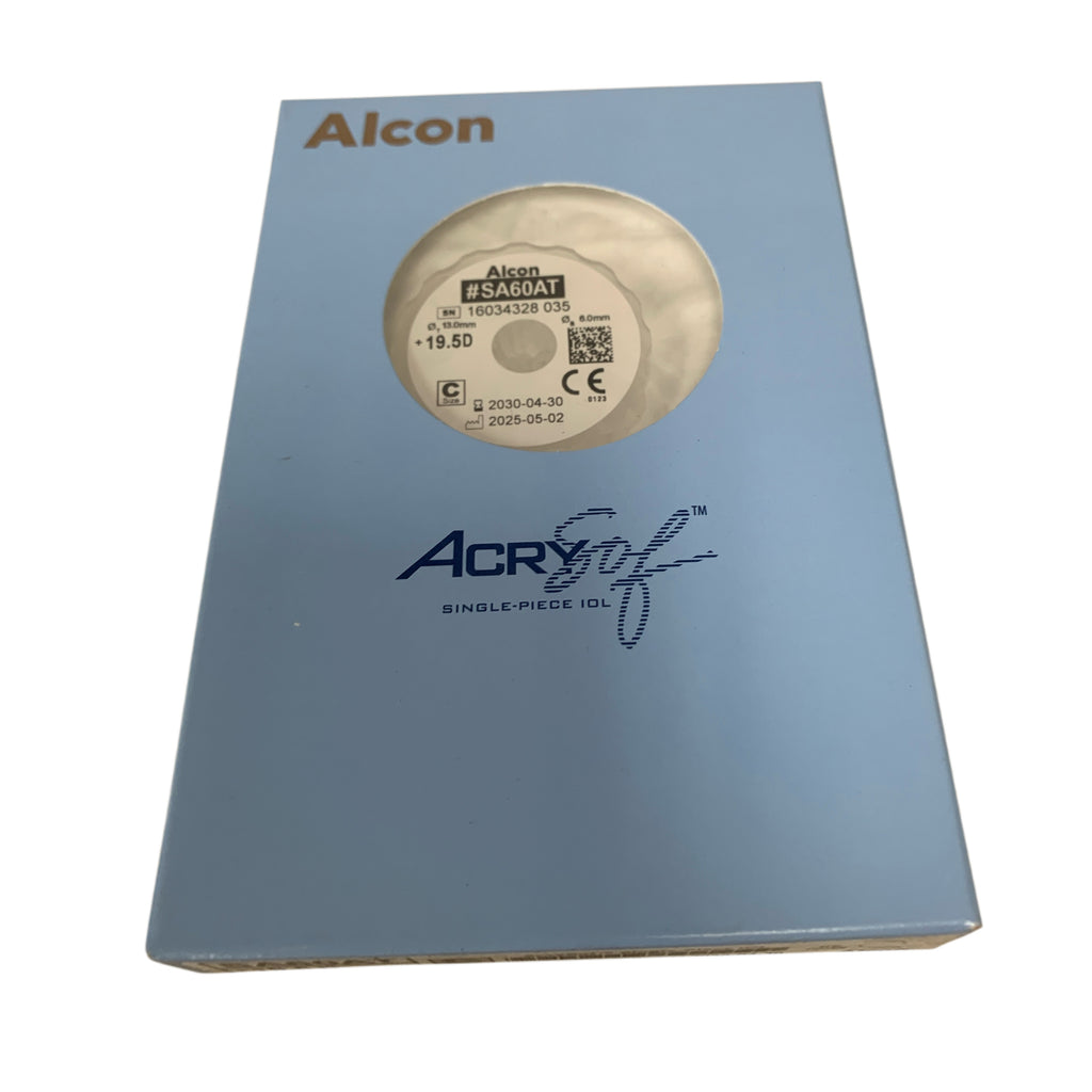 For Sale ALCON SA60AT + 19.5 D, C Size ,AcrySof™ Single-Piece IOL EXP 2030-04